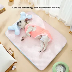 TongMao - Cama Refrescante de Verano para Perros Pequeños/Medianos, Tipo Tela Lavable y Extraíble, de Hunan - Product Image 3