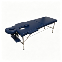 Meistverkaufter Verstellbarer Klappbarer Edelstahl Multifunktionaler Massagetisch Hochdichter Schaumstoff Tragbarer Kommerzieller Spa-Schönheits-Fitness-Tisch