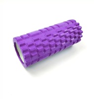 Rouleau de yoga haute densité personnalisé, rouleau creux en mousse EVA pour Pilates, ensemble de rouleaux de massage pour les muscles du dos