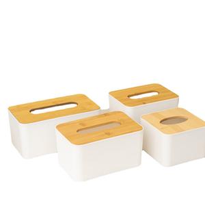 Customizable Square Desktop Storage Plastic Tissue <b>Box</b> with Printable Logo for Advertising in Living & Dining Rooms - Product Image 1