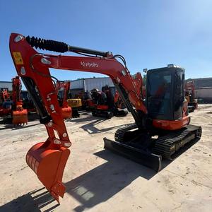 Mini-excavatrice Kubota KX040 4T d'occasion, à bras oscillant zéro, peinture d'origine usine, bien entretenue, à vendre - Product Image 1