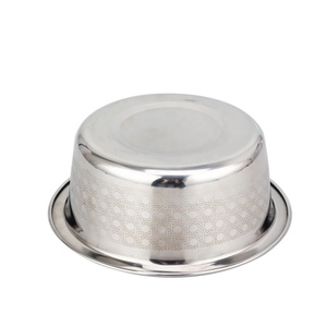 ชามอาหารสุนัขทำจากสแตนเลสสตีลเหมาะสำหรับอาหารสุนัขและน้ำ - Product Image 4