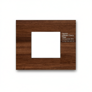 Plateau carré 2 places Cherry compatible avec Living International - Product Image 2