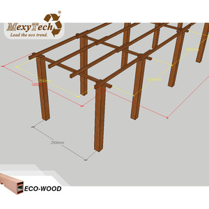 Kunden spezifische <span class=keywords><strong>Pergola</strong></span> Pavillon Outdoor <span class=keywords><strong>Pergola</strong></span> - Product Image 6