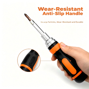Destornillador Torx Magnético con Trinquete de 114 mm, Mango Antideslizante, Herramienta para Bricolaje - Product Image 2