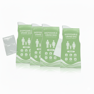 800cc 900cc Standard Plastic Emergency Disposable Travel Portable Unisex Adult Urin <b>Pee</b> Gel Bag - Product Image 1