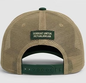 Forest Green Trucker <b>Cap</b> Mesh Back <b>Snap</b> Closure Custom Logo Outdoor Adventure Hat Unisex Casual Wear - Product Image 4