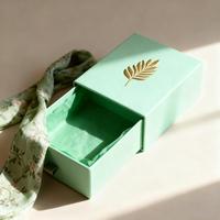 Boîtes Cadeaux de Vêtements en Carton Stratifié Mat, Boîtes à Foulards Coulissantes de Luxe à Logo Personnalisé avec Dorure à Chaud