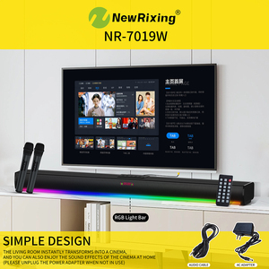 NR-7019 sans fil <span class=keywords><strong>Hifi</strong></span> son haut-parleur mode son haut-parleur professionnel Home cinéma système de haut-parleurs barre de son pour la télévision et la maison - Product Image 5