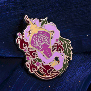Pins de Esmalte Duro Metálicos Fundidos a Presión Personalizados, Pin de Solapa de Anime y Dibujos Animados, Pin de Esmalte Duro Personalizado Suave con Serigrafía - Product Image 2