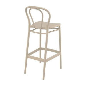 Modern Wholesale Durable Plastic Counter Bar <b>Stool</b> for Home Kitchen Cafe Hotel Outdoor Use - Product Image 3
