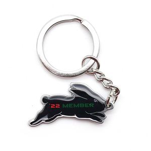 Black Nickel Father's Day Present Promotion 3D Drill <b>Personalized</b> <b>Keychain</b> Wholesale - Product Image 2