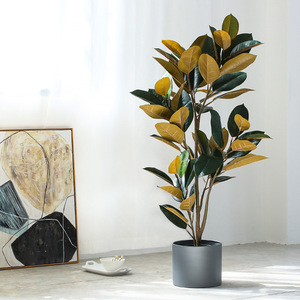 Cây Và Cây Giả Trang Trí Trong Chậu Cây Giả Trang Trí Hiện Đại Trong Chậu Cho Gia Đình Văn Phòng Món Quà Tân Gia Hoàn Hảo - Product Image 5