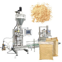 Haute popularité crème anglaise poudre PP sac ensacheuse détergent poudre mesure emballeur Machine amidon poudre pesant Machine de remplissage
