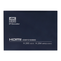 Codificador de Video HDMI a IP H265 4k60 con Salida de Bucle HDMI