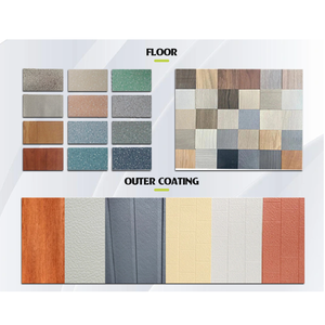 Çift katmanlı montajı kolay prefabrik mobil ev 40FT 20FT konut Casas Prefabricadas konteyner evler için barınak - Product Image 6