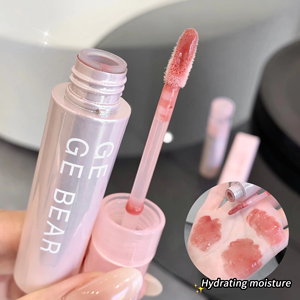 <span class=keywords><strong>Baume</strong></span> à lèvres liquide glacé à base de plantes Gege Bear, rouge à lèvres waterproof, gloss, Pure Desire Lip Glaze - Product Image 6