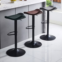 Tabouret de bar vintage réglable et pivotant pour comptoirs, caisses enregistreuses et îlots; Chaise haute de bar avec repose-pieds, tabourets de bar de luxe