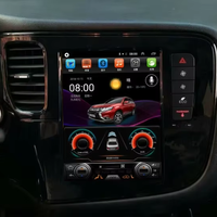 10.4 pouces pour Mitsubishi Outlander 13 ~ 20 Android Navigation Car GPS Tesla Style