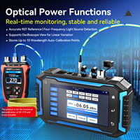 NOYAFA NF-982 Probador de Fibra Óptica OTDR Multifunción con Fuente de Luz OPM VFL y Prueba de Cable de Red PoE
