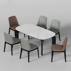 Octagonal Chair Dining Chair With <b>Backrest</b> For Living Room And Dining Area - Product Image 3