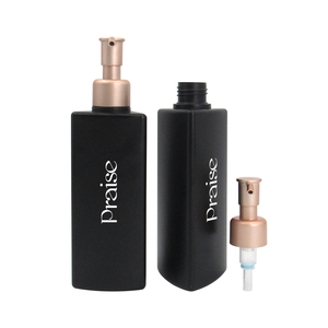 Chinese manufacturer customizes 200ml triangular plastic lotion bottle with pump distributor, for shampoo, lotion, body soap