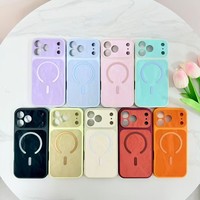 Coques de téléphone magnétiques BAILI Factory à effet d'ondulation de l'eau pour iPhone 11/12/13/14 PM, se transformant instantanément en IP 18PM
