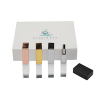 Clé USB 3.0 transparente en cristal personnalisable avec logo, haute vitesse, pour achats en gros