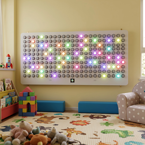 Team Building Nactivate <span class=keywords><strong>Escape</strong></span> attivare la sala giochi Arena ostacolo interattivo premere la luce del pulsante attivo <span class=keywords><strong>gioco</strong></span> Led matrice - Product Image 2