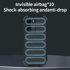 Coque de téléphone universelle personnalisée de luxe pour Redmi <span class=keywords><strong>A7</strong></span> Pro, protection des coins, antichoc, charge sans fil, coque arrière - Product Image 4