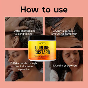 Luxfume 200ML Volume Curls Bouncy Wave Nourrissant Curl Jelly Cream Private Label Hydratant Lissage Protection Thermique <span class=keywords><strong>Cheveux</strong></span> - Product Image 6