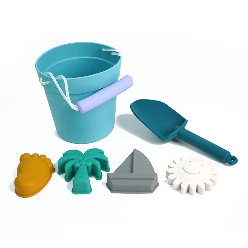 シリコンビーチシリコンセットおもちゃ、エコは子供のための食品グレードの子供夏の屋外シリコンビーチおもちゃを選択します