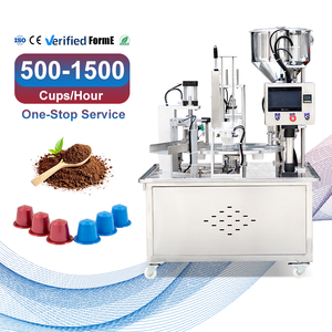 Machine de remplissage et de scellage automatique de capsules de café K-Cup en poudre, 200 ml, en plastique, vente directe usine - Product Image 1