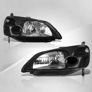 Faros Delanteros Estilo Fábrica para HONDA Civic 2001-2003, para Civic Coupé de 2 Puertas y Sedán de 4 Puertas DX LX EX <span class=keywords><strong>HX</strong></span> GX EM2 ES1 - Product Image 6
