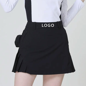 Falda plisada de tenis de golf con forro A de cintura alta personalizada para mujer - Product Image 6