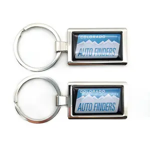 YX-Personal isierte Metall-Auto-Marke Schlüssel anhänger, Auto-fob-Schlüssel anhänger Zubehör, emaillierter Auto-Logo-Schlüssel ringe, Lager mode
