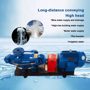 Bomba de Agua Centrífuga Multietapa de Alta Presión y Alto Caudal para Circulación de Agua Caliente - Product Image 2