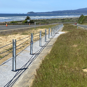 Rào cản tai nạn của nhà sản xuất cho an toàn giao thông dây dây lan can trên đường cao tốc cầu đường danh lam thắng cảnh hàng rào tai nạn là an toàn - Product Image 2