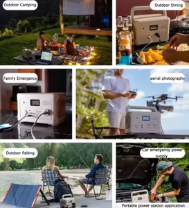 Estación de Energía Portátil con Batería de Litio, 200W 300W, UPS, Mini Generador Solar, Banco de Energía Solar - Product Image 6