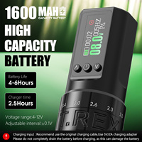 Machine à Tatouer Rotative Sans Fil TREX V1, Moteur Puissant 1600 mAh, Course Réglable 2.0-4.2 mm, Professionnelle pour Débutants et Body Art