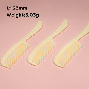 Sikat rambut portabel Mini plastik sisir tata rambut rumah untuk anak-anak pengurai rambut Salon perawatan kecantikan jenis umum - Product Image 2