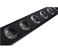 LED güneş şerit ışık 450 W amber/turuncu renk led çubuk ışık