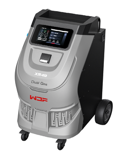 เครื่องชาร์จน้ำยาแอร์รถยนต์ WDF X549 ประสิทธิภาพสูง ปี 2025 รองรับไฟ 110V/220V สำหรับรถยนต์เบนซิน ไฮบริด และรถยนต์ไฟฟ้า 3/8 แรงม้า พร้อมเครื่องพิมพ์ - Product Image 1