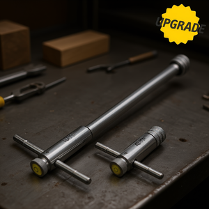 Llave de trinquete Fervi de 150 mm, herramienta profesional mejorada con mango en T de metal para roscado de precisión - Product Image 3