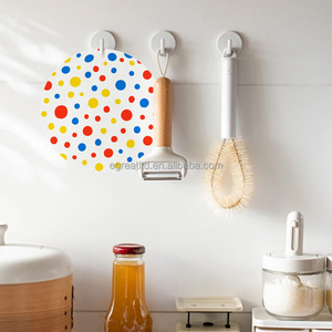 Lindos y Clásicos Tapetes de Silicona Antideslizantes para Cocina, Seguros, Duraderos, Libres de BPA, Ecológicos, Resistentes al Calor, Aptos para Inducción, con Diseño de Puntos - Product Image 6