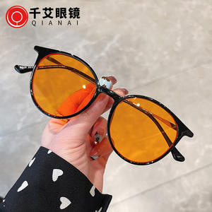 Lunettes de soleil ovales rétro Qianai, verres PC UV400, unisexe, mode, protection solaire pour la conduite, type 3, K5-9328 - Product Image 1