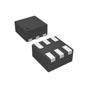 Componentes Electrónicos de Gestión de Energía (PMIC) en Stock: IC REG LINEAR 3V 300MA 6WSON TLV70230QDSERQ1 6 WFDFN BOM - Product Image 1