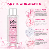 Tonique liquide anti-âge bio hydratant et éclaircissant à la Centella en perles d'huile pour femmes, marque privée IREV PDRN