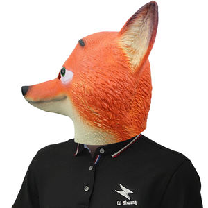 หน้ากากยางเต็มหัวตัวละครนิค ไวลด์ จิ้งจอกจากเรื่องซูโทเปีย สมจริง น่ารัก ตลก เหมาะสำหรับงานปาร์ตี้ฮาโลวีน คอสเพลย์ และงานอีเว้นท์ต่างๆ - Product Image 5