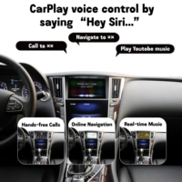 Interface sans fil CarPlay et Android Auto pour Infiniti Q50/Q60/QX50 2014-2015, navigation Android Auto, Mirror Link, Airplay